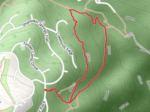 Loop around Stony Creek from Chestnut Place