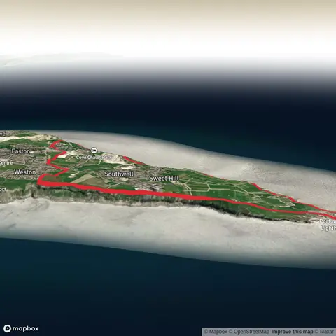 Hike around Portland via Portland Bill and Wallsend Cove