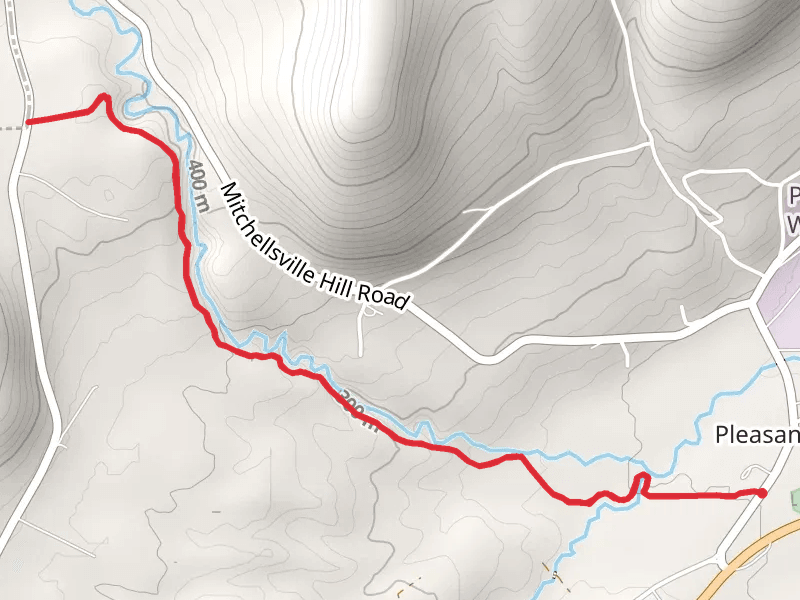 Pleasant Valley to Mitchellsville via North Country National Scenic Trail
