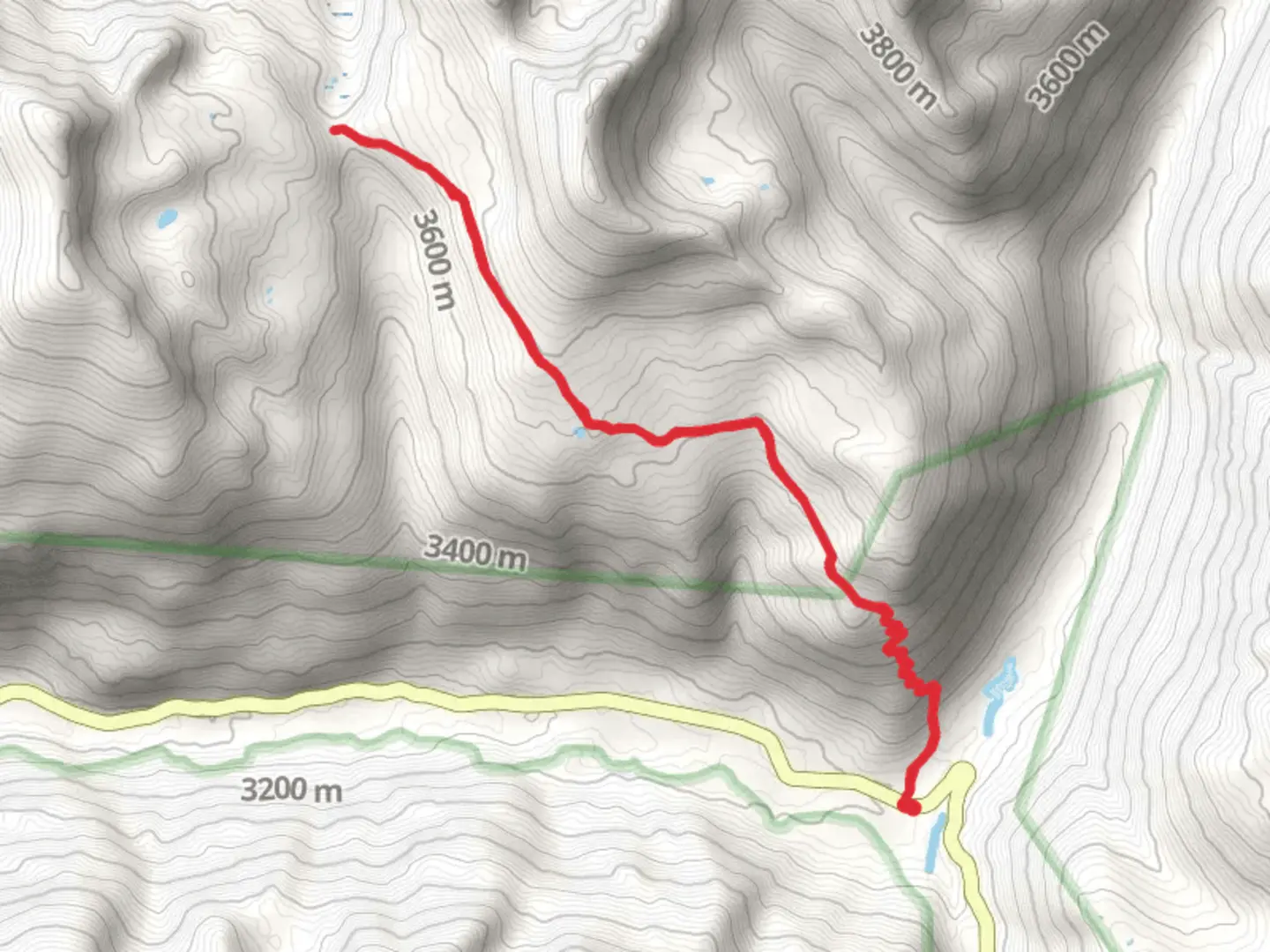 An image depicting the trail Lost Man Campground Trail and its surrounding area.