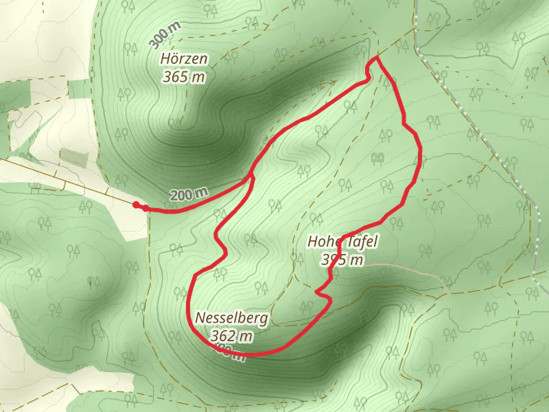 Hohe Tafel and Nesselberg Loop