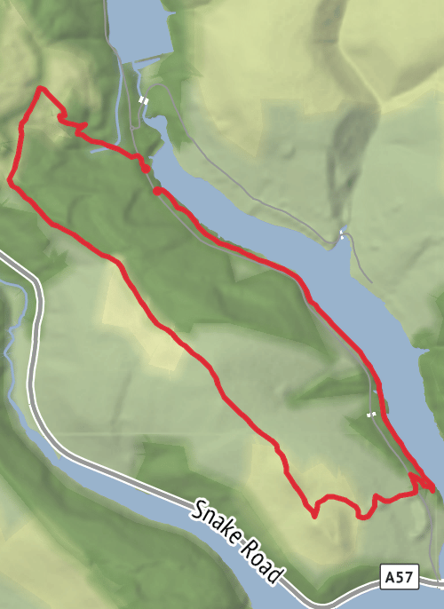 Trail run 22/07/26 mobile static map