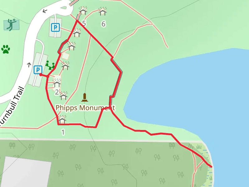 J Lee Vause Park Loop