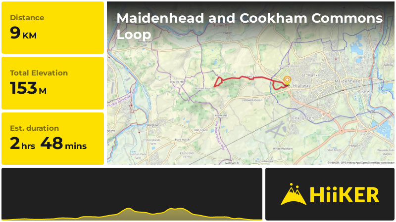 Maidenhead and Cookham Commons Loop | Royal Borough of Windsor and