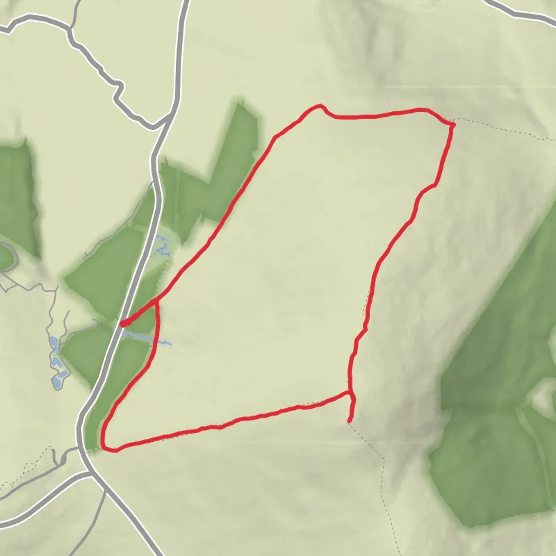 Hike from Cork mobile static map