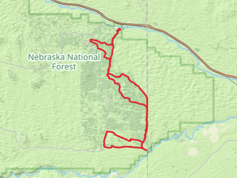 Powerline Trail and Poison Ivy Loop Trail