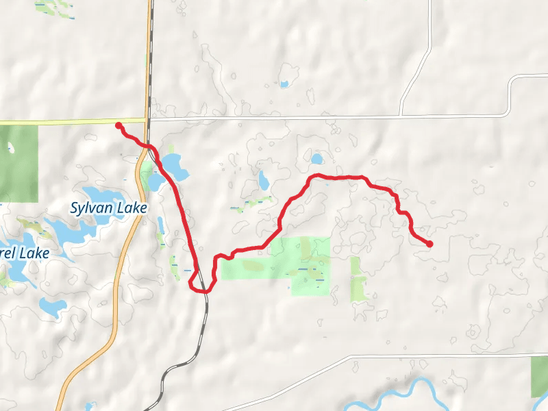 North Country Trail from Twinwood Lake