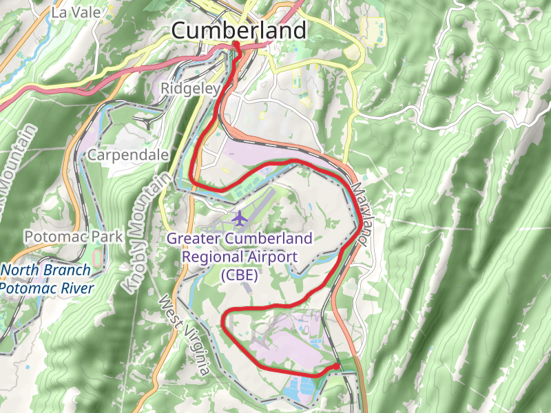 Chesapeake and Ohio Canal Trail - Cumberland