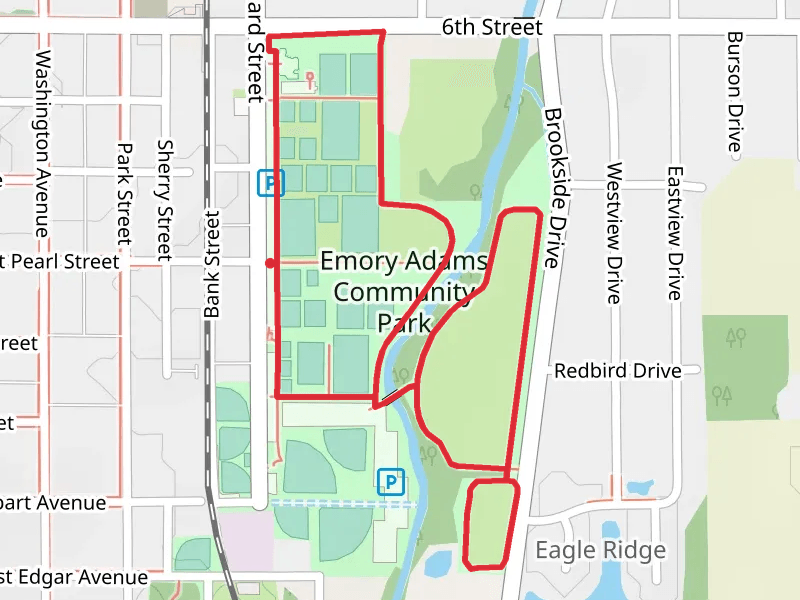Emory Adams Community Park Loop