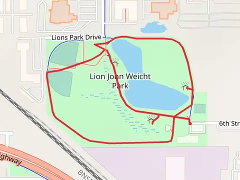 Lion John Weicht Park Loop