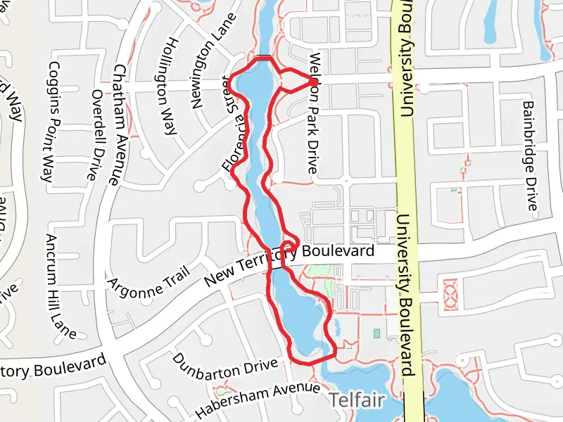 Greater Turtle Bridge and Hetherington Fields Loop