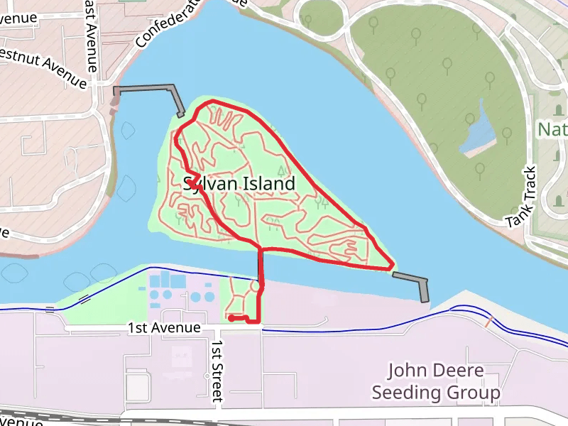 Sylvan Island Loop