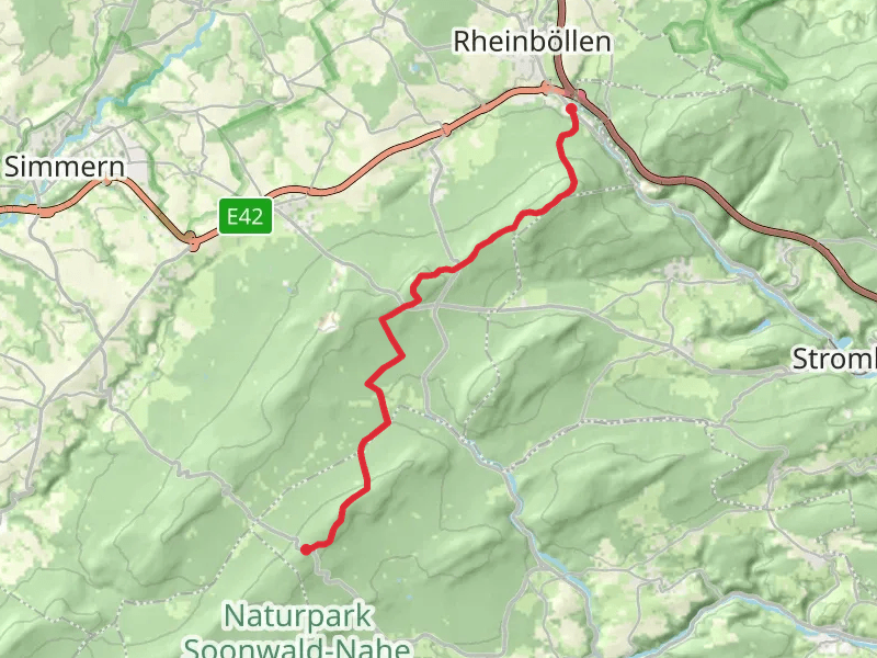 Ellerspring to Rheinbollen Walk