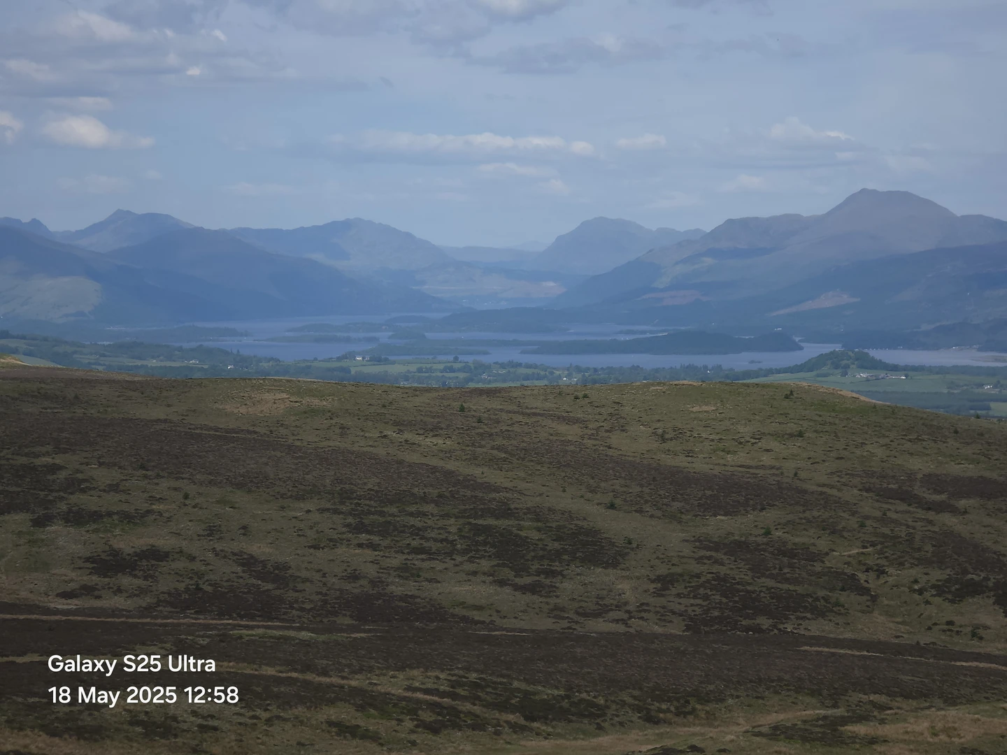 An image depicting the trail Cochno and Kilpatrick Hills Loop and its surrounding area.