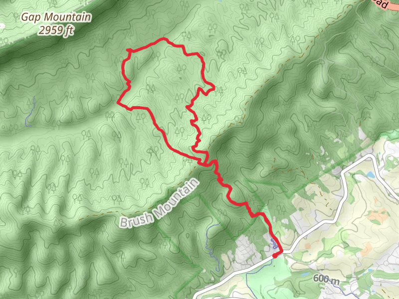 Poverty Creek Trail and Snakeroot Loop