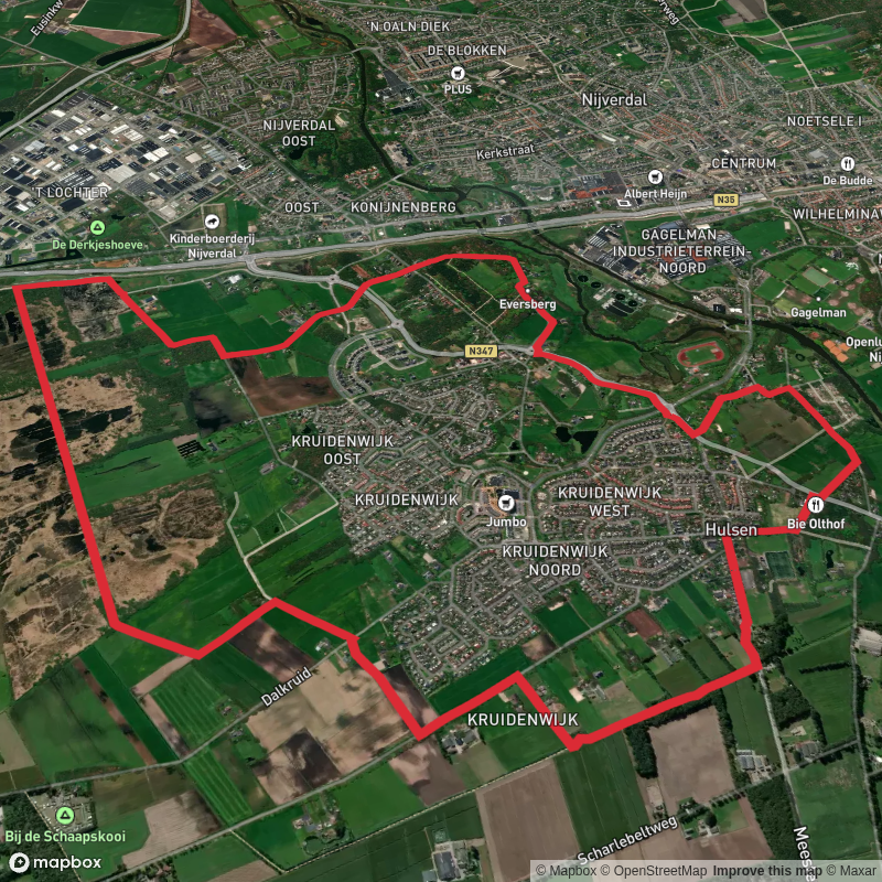 Jonkerkampbos and Nijverdal Loop