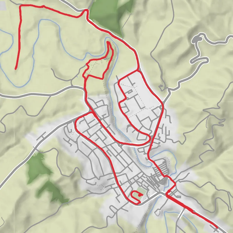 Urbania Corsa mobile static map