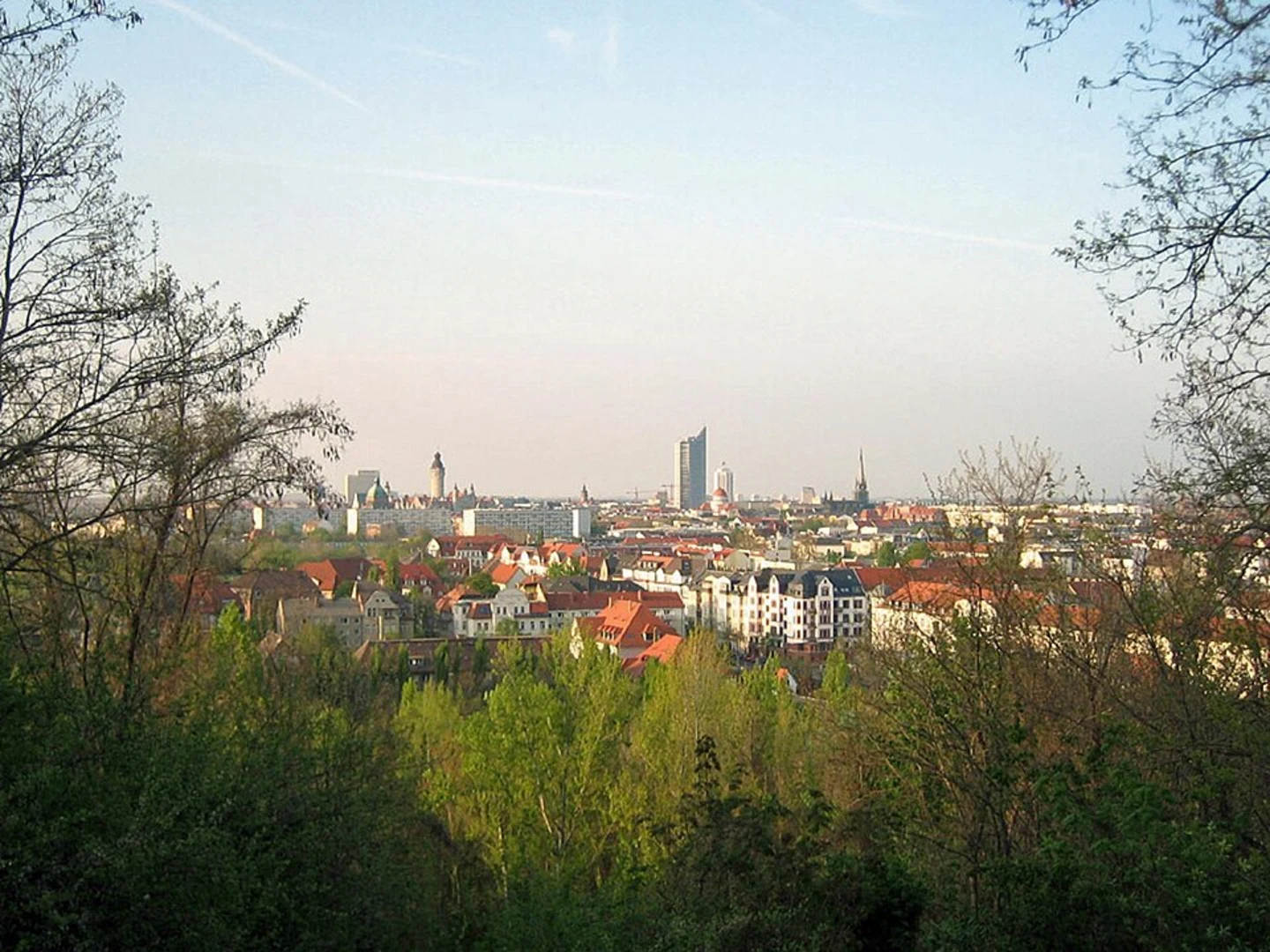 An image depicting the trail Fockeberg and Blick Zum Zentrum Loop and its surrounding area.