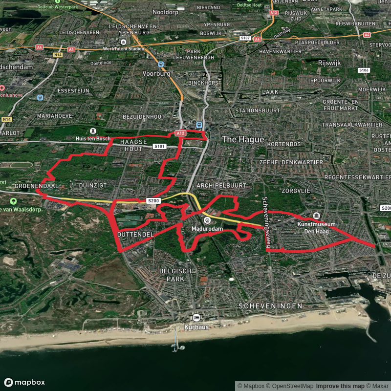 Koekamp, Huberstus Park and Scheveningsche Loop