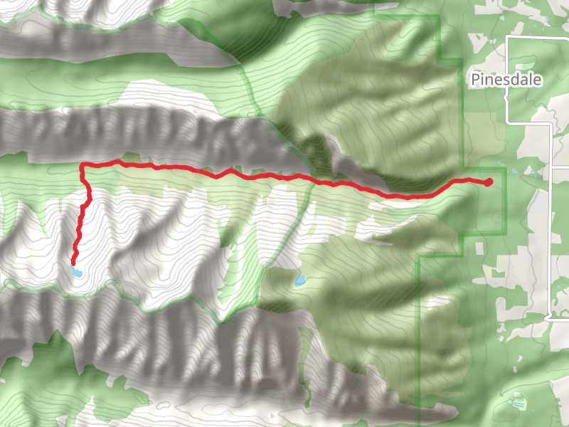 Hauf Lake via Mill Creek Trail