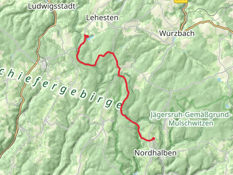 Buckenreuth to Staatsbruch Walk