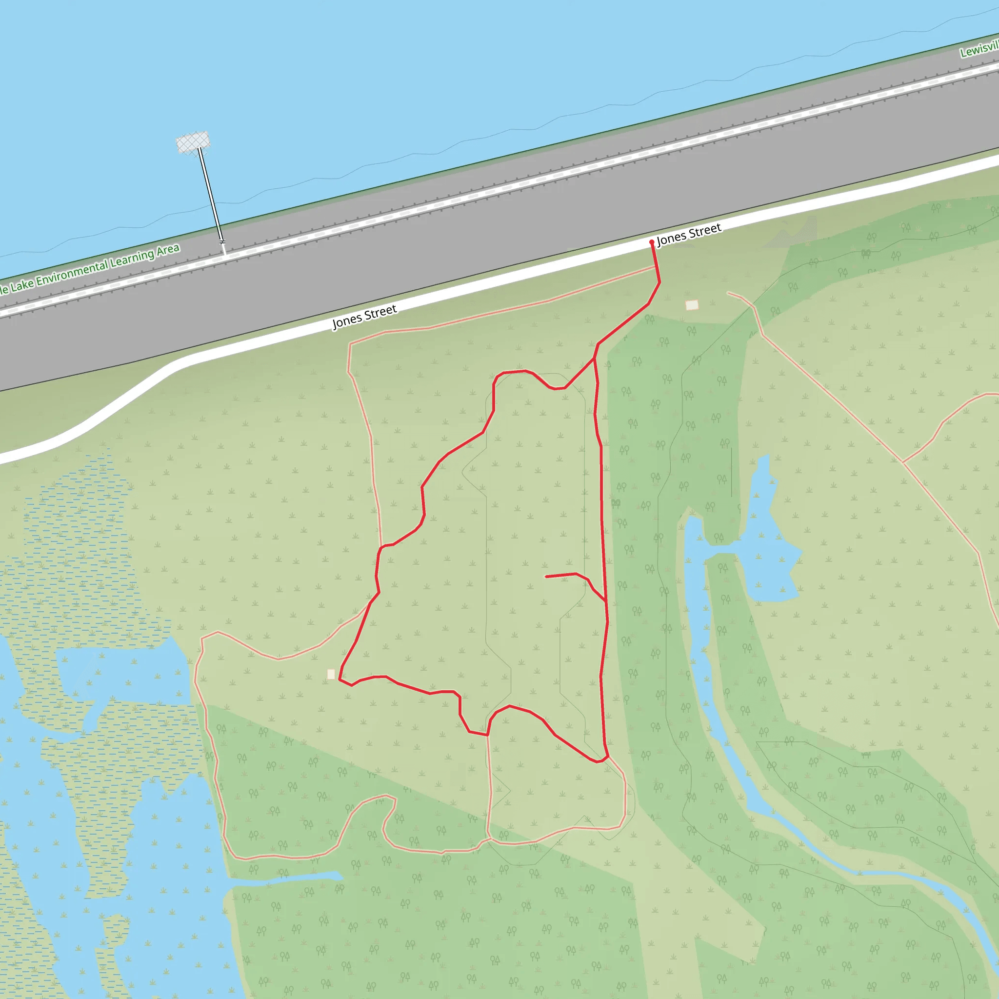 Jones Street Loop mobile static map