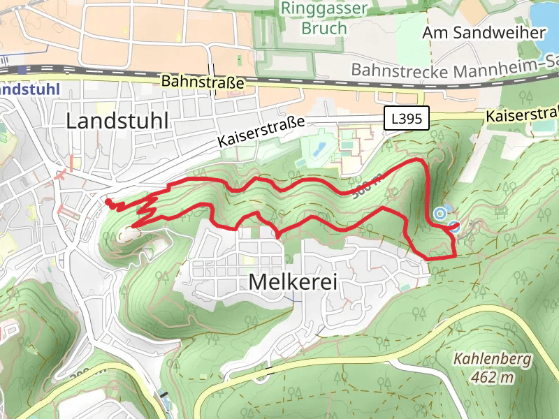 Herrengärtchen via Saar-Pfalz Weg