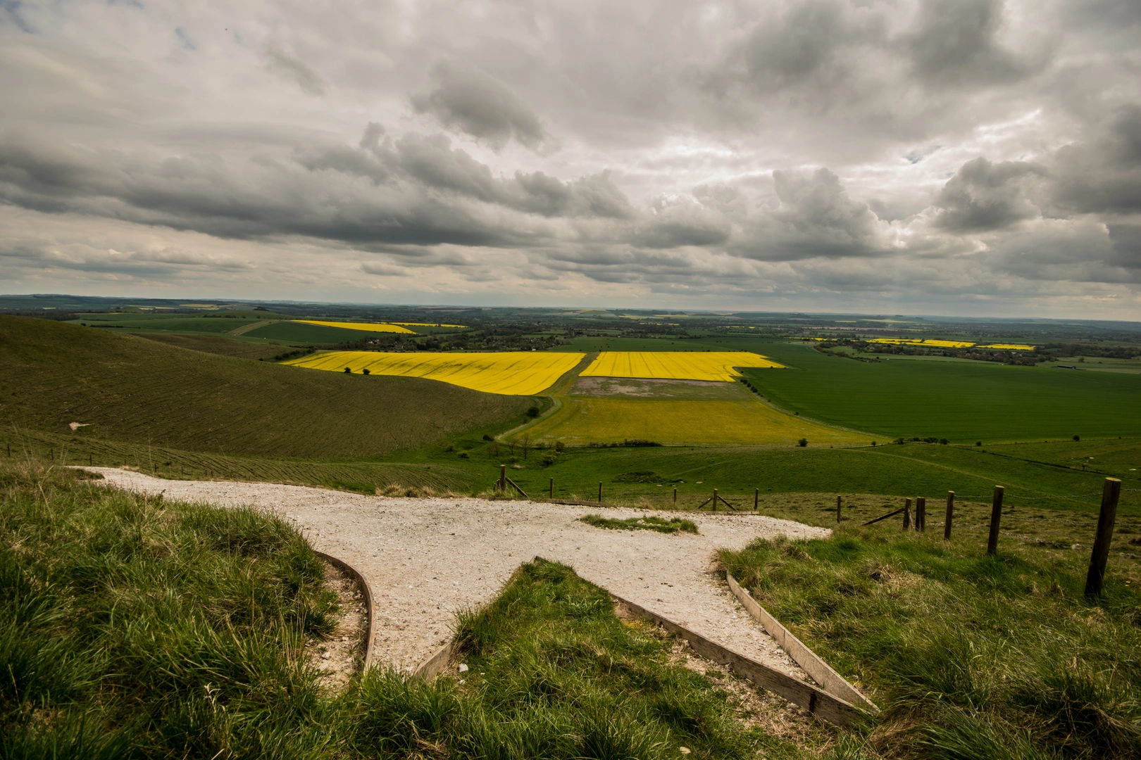 An image depicting the trail Writers Way and its surrounding area.