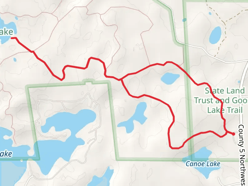 Goose Lake from County 5 Northwest