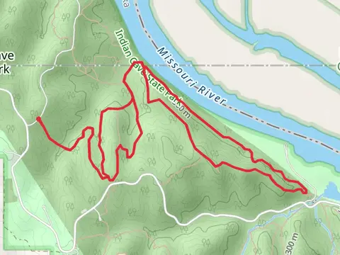 Indian Cave State Park Loop