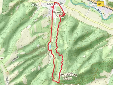 Heimberg via Winchendeller Weiher Loop