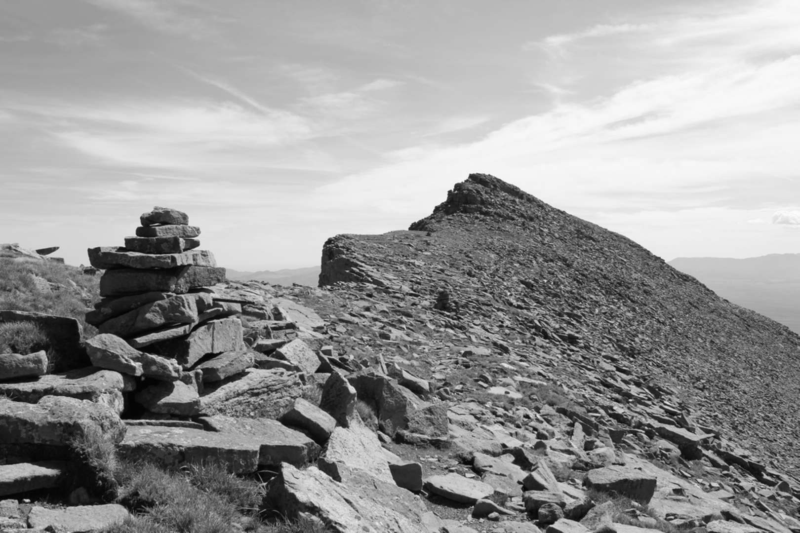 An image depicting the trail Humboldt Peak Trail and its surrounding area.