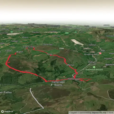 Hike from North Lees Campsite via Eyam Moor and Smelting Hill