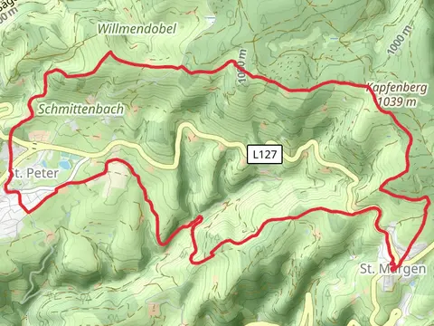 Sankt Margen and Sankt Peter Loop