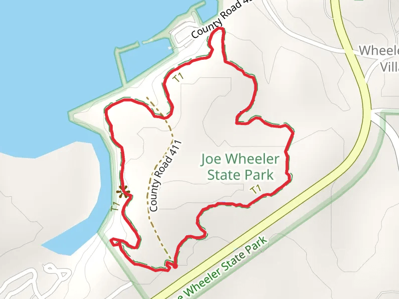 Joe Wheeler State Park Multi-Use Loop Trail