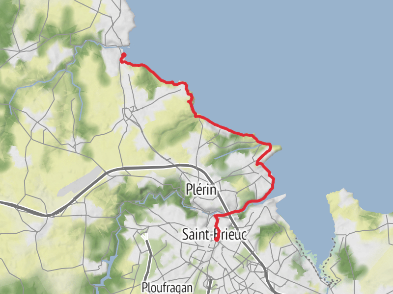 Wandeling opGR34 Saint Brieuc - Paimpol - île de Brehat thumbnail