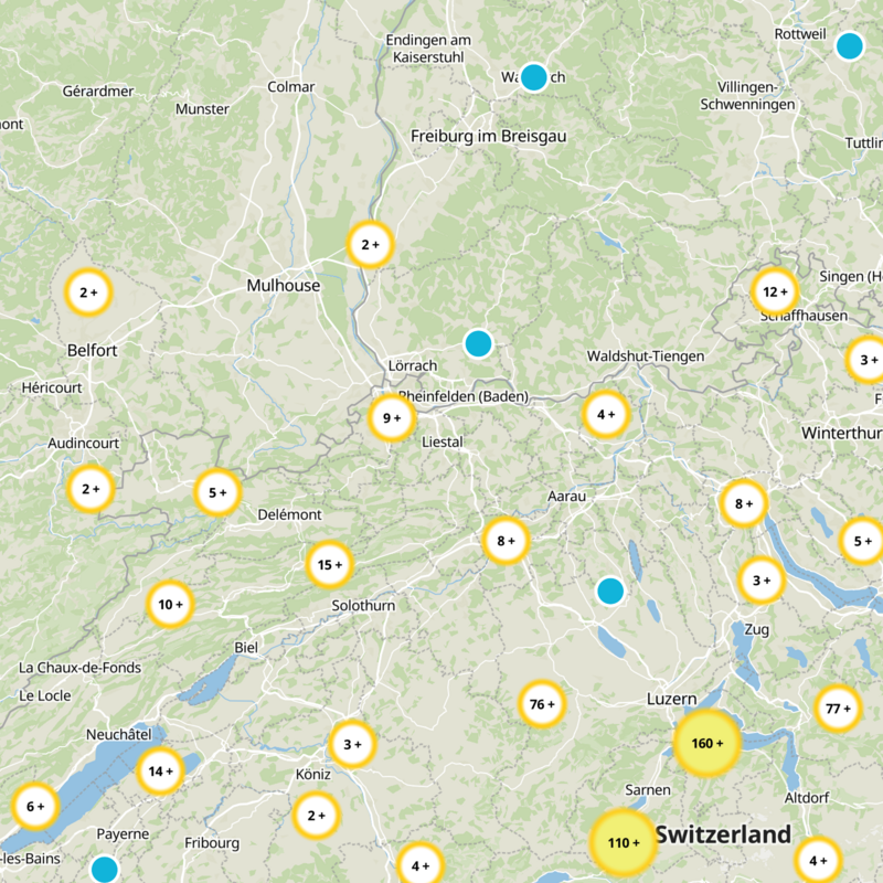 Bezirk Liestal Static Map
