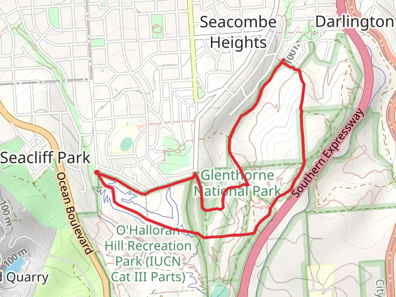 Loop in O’Halloran Hill Recreation Park