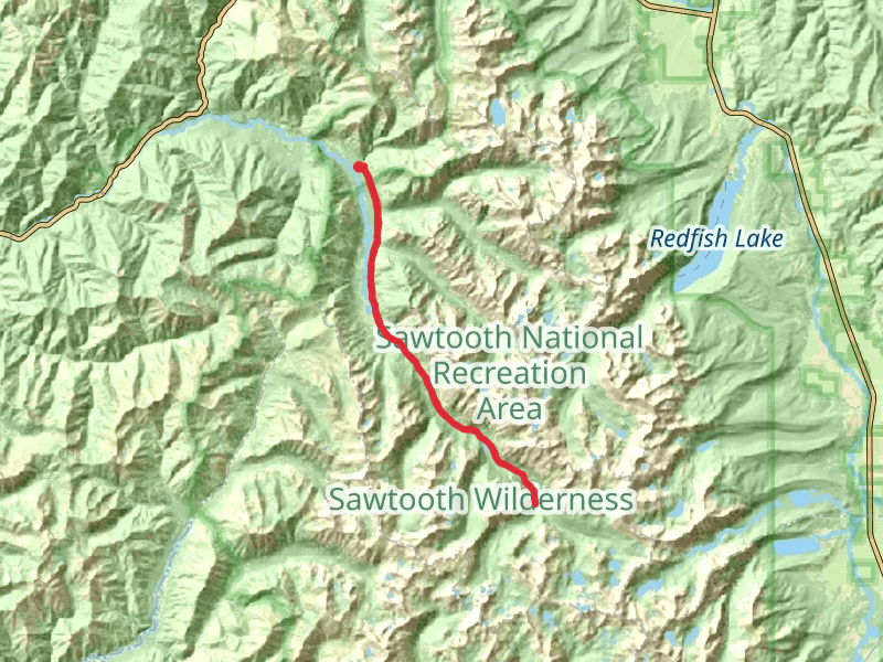 South Fork Payette River Trail - Grandjean