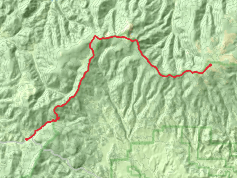 Sargents Mesa and Middle Baldy via Colorado Trail