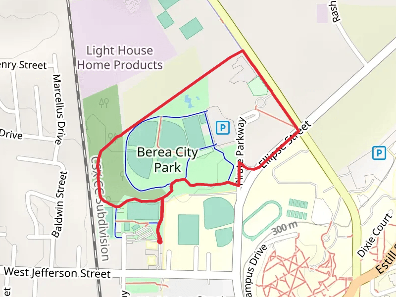 Berea City Park Loop Trail