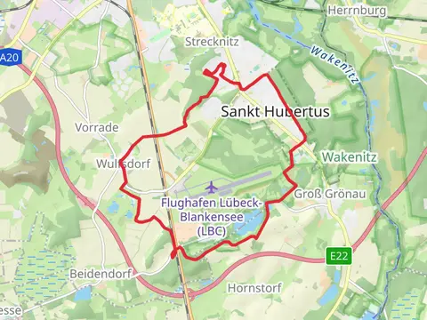 Lubeck Airport Circular Route