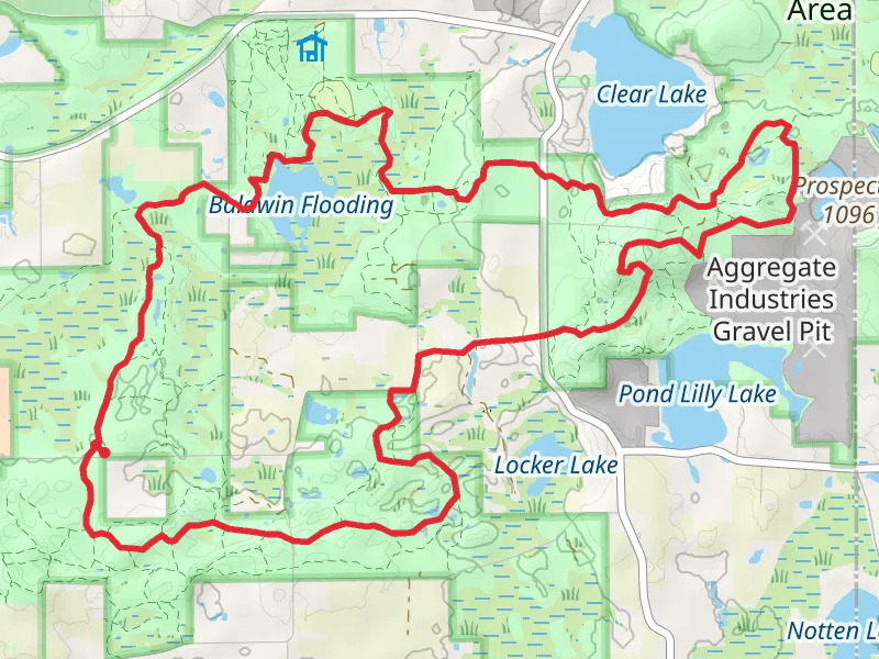 Waterloo Pinckney Loop Trail