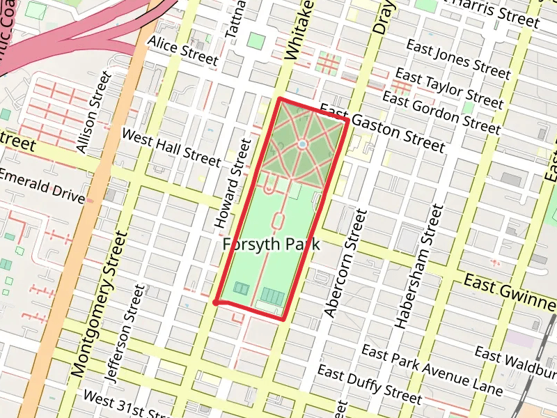 Forsyth Park Loop