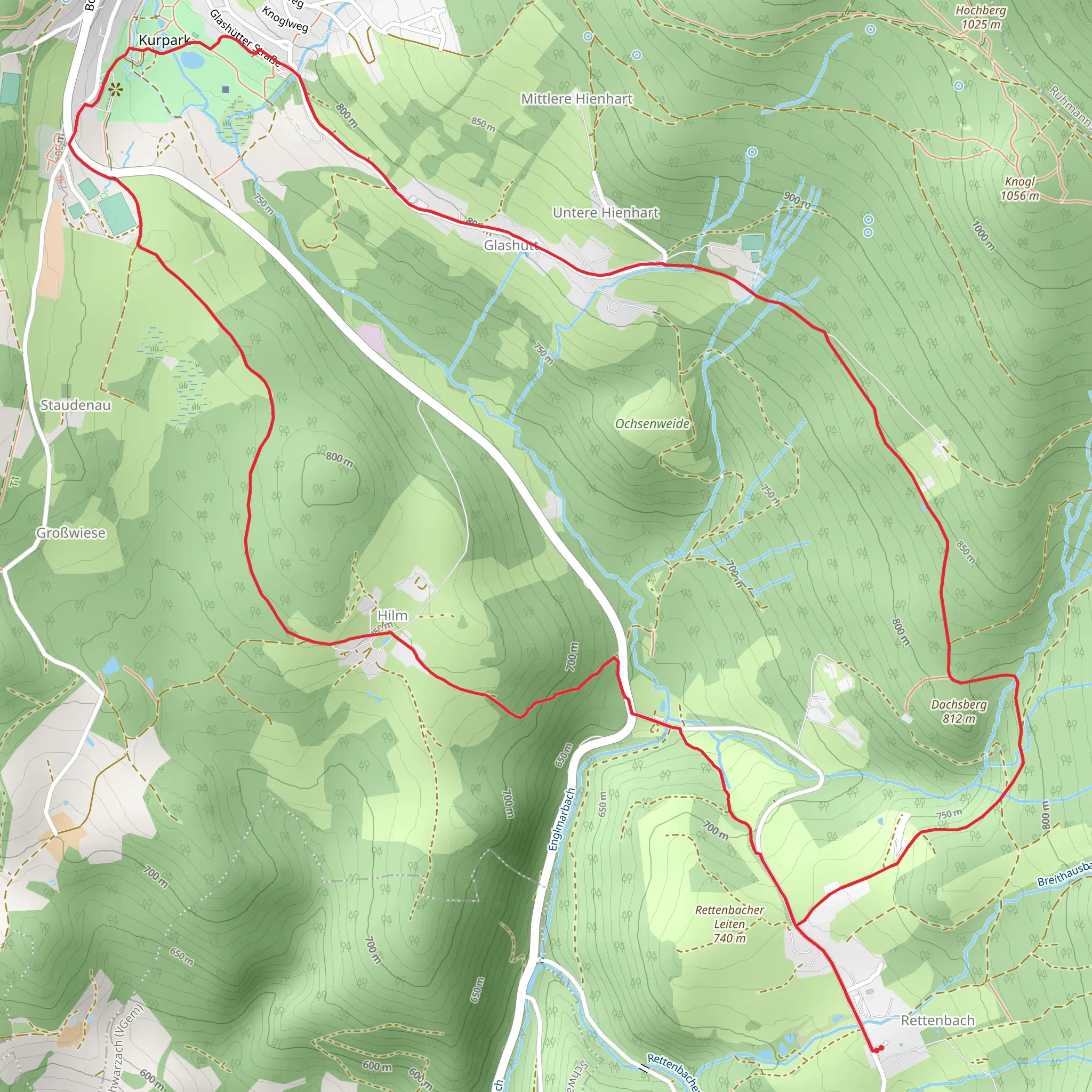 Rettenbach Loop mobile static map