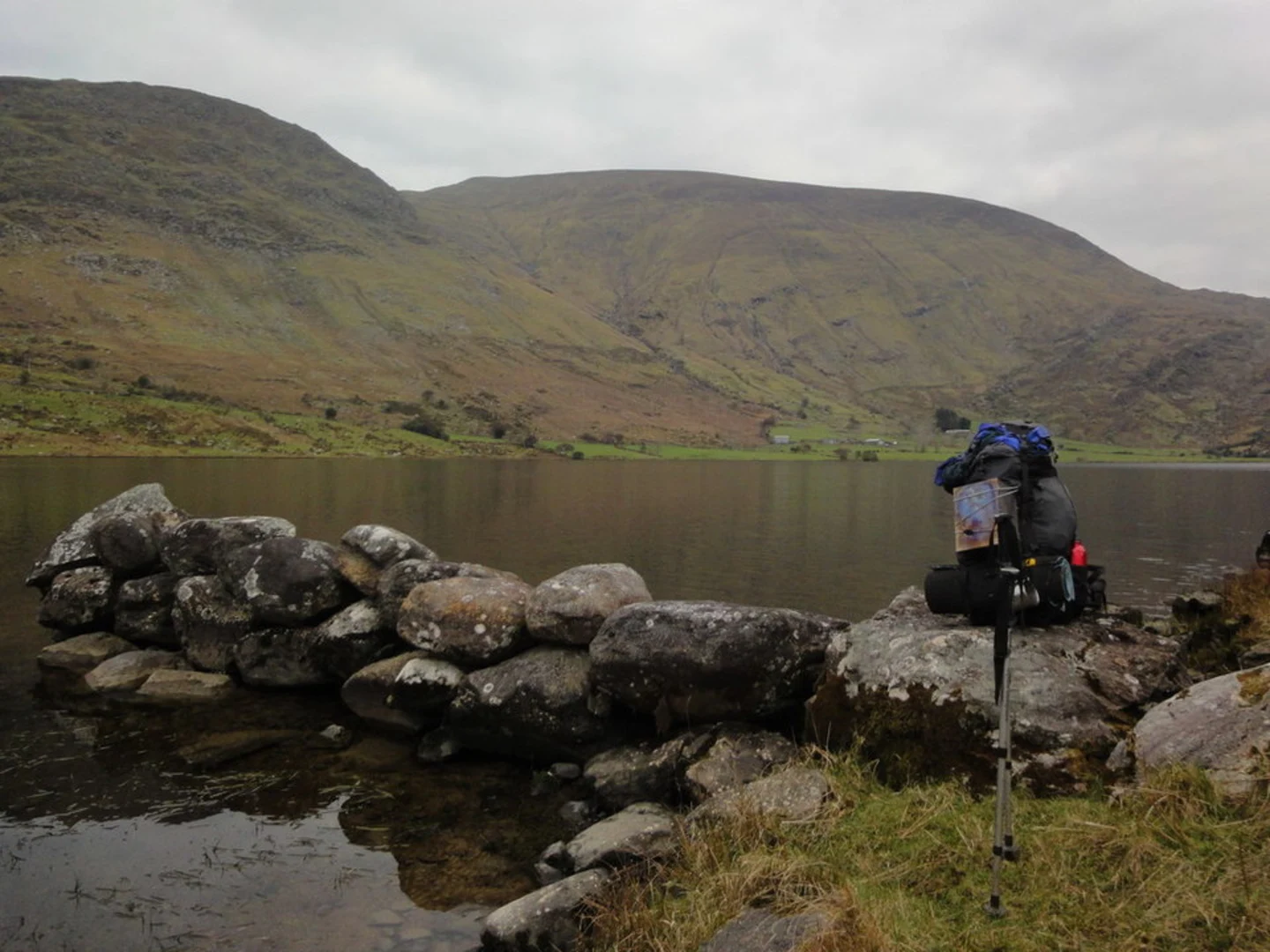 An image depicting the trail Knocklomena and Boughil and its surrounding area.