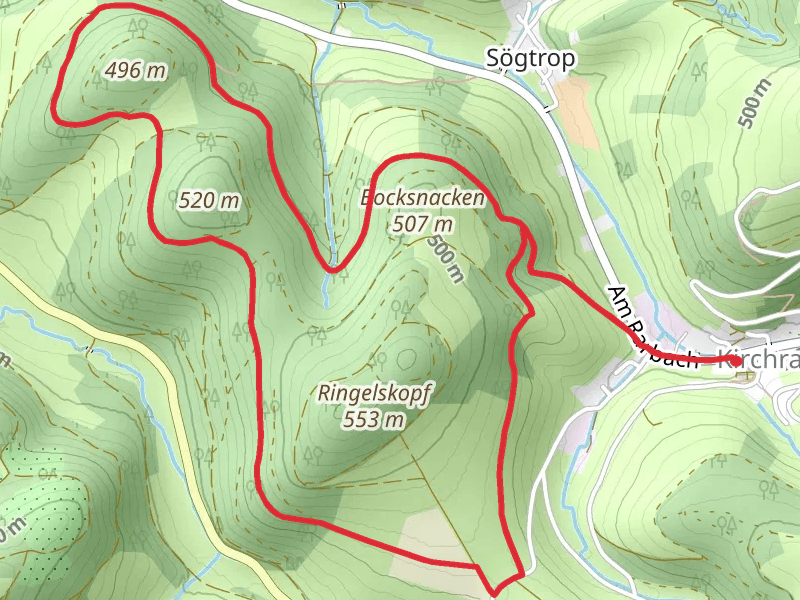 Ringelskopf and Bocksnacken Loop - Kirchrarbach