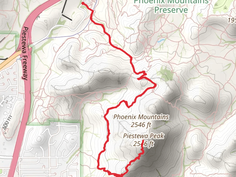 Piestewa Peak via Charles M Christiansen Trail