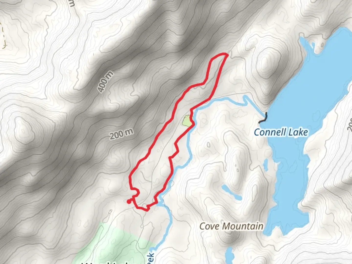 An image depicting the trail Ward Creek - Salvage Loop Trail and its surrounding area.