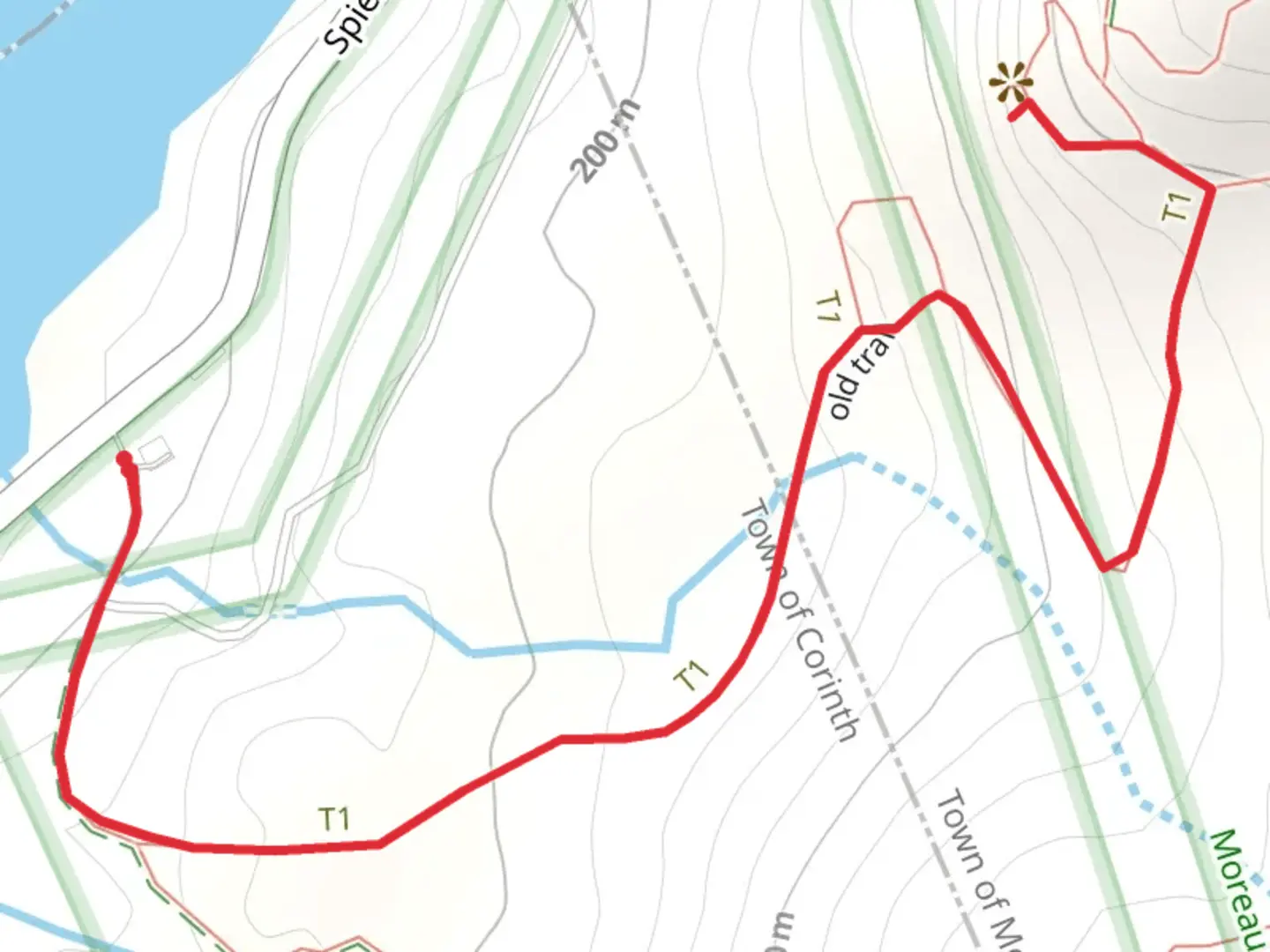 An image depicting the trail Western Ridge Short Trail and its surrounding area.